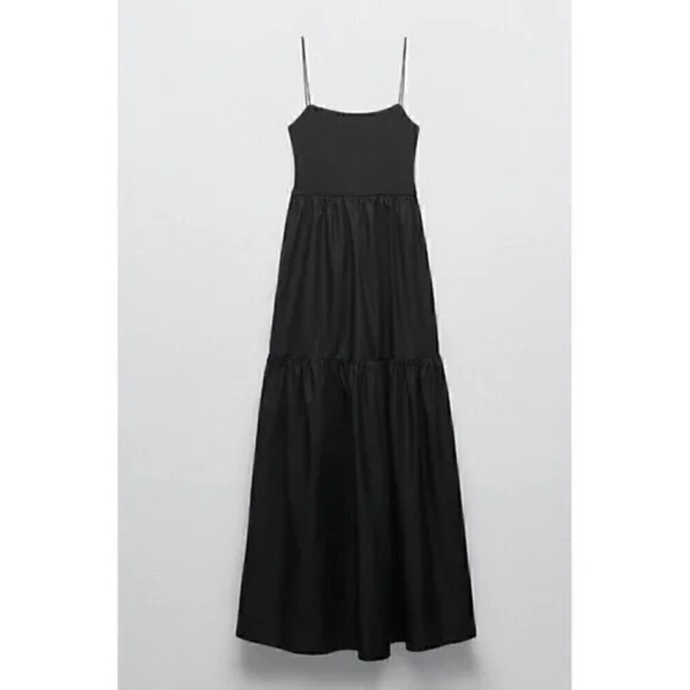 LONG TIERED DRESS Size M